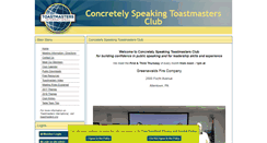 Desktop Screenshot of concretelyspeaking.org